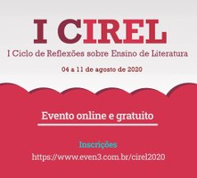 Cirel virtual traz palestras e reflexões sobre ensino de Literatura