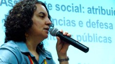 Rosa Prédes, professora da Faculdade de Serviço Social. Foto: Reprodução
