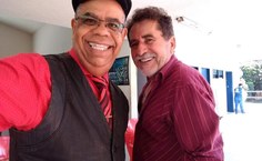 Ulisses e o professor Eraldo Ferraz
