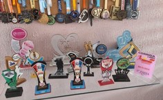 Medalhas e troféus