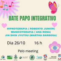 Momento integrativo reúne hipnose, música e liberação de tensões