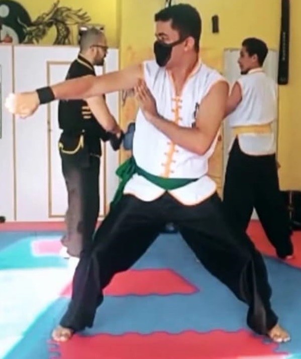 Marcelo Karloni está na equipe de Kung Fu de Alagoas