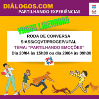 Encontro virtual do Projeto Diálogos.com será em dois dias: 20 e 29 de abril