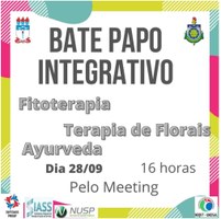 Nova edição do Bate-papo Integrativo acontece nesta terça-feira (28)