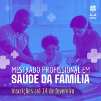 Pós profissional: Mestrado Profsaúde está com inscrições abertas