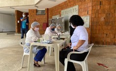 Testagem na Reitoria