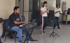 Apresentação na Feira de Talentos