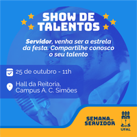 Inscrições para Feira e Show de Talentos do Servidor já estão abertas