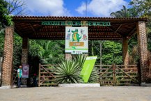 Parque municipal onde será o passeio ecológico