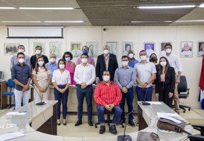 Alegria de fim de ano para os novos servidores que tomaram posse na Ufal