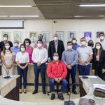 Alegria de fim de ano para os novos servidores que tomaram posse na Ufal