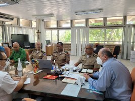 Militares de Alagoas apresentam propostas de parceria com a Ufal