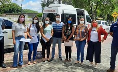 Integrantes do Mutirão de Prova de Vida, equipes Siass e CQVT da Progep, em parceria com o Sintufal e a Adufal, foram nesta quarta-feira, dia 9, às residências dos aposentados e pensionistas que estão acamados e impossibilitados de se deslocarem até a agência bancária para fazerem a prova de vida