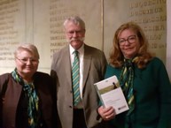 Vera Dubeux com integrantes da Academia de Agricultura Francesa