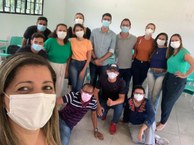 Equipe da CQVT e servidores que participaram do treinamento