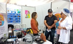 Estande da Expedição atraiu a atenção de visitantes. Foto: Rose Ferreira