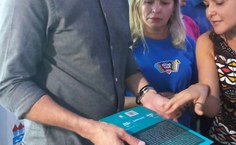 O prefeito de Petrolina, Simão Durando, e outros gestores também conheceram a Expedição e elogiaram o trabalho desenvolvido. Foto: Rose Ferreira