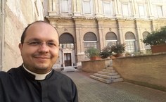 Márcio Nunes no Arquivo do Vaticano
