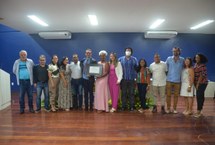 Professora Regla, a homenageada pela Câmara de Vereadores de Maceió