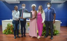 Professora Regla, a homenageada pela Câmara de Vereadores de Maceió