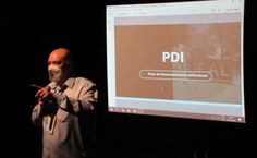 Reitor Josealdo Tonholo no Encontro de Gestores da Ufal