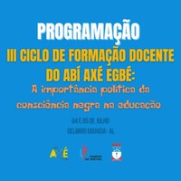 Campus do Sertão: Grupo Abí Axé Egbé realiza 3º ciclo de formação docente