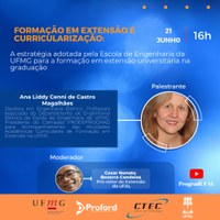 Palestra analisa estratégia da UFMG para extensão universitária