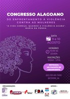 Congresso Alagoano debate o Enfrentamento à violência contra mulheres