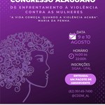 Congresso Alagoano debate o Enfrentamento à violência contra mulheres
