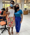 Professora Maria Cláudia da Silva, nova docente do ICBS