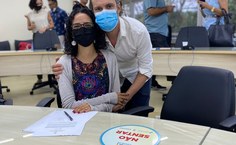 O casal Pierre e Isabel