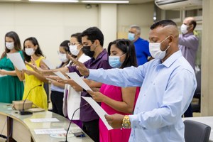 Ufal recebe 19 novos servidores em cerimônia de posse