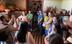 Servidores em visita ao MTB