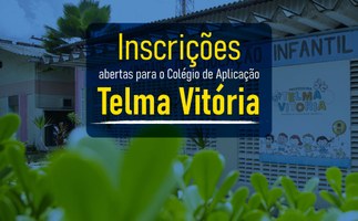 Colégio de Aplicação inicia período de inscrição para ingresso de novas crianças