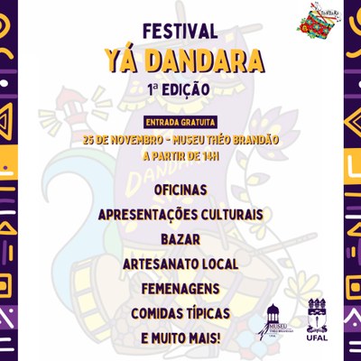 Evento será no dia 25 de novembro e vai celebrar um ano de trajetória do coletivo Yá Dandara | nothing