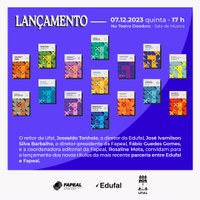 Edufal e Fapeal lançam novos livros para a sociedade alagoana