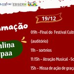 Programação natalina do HU tem música, brindes e Festival Cultural