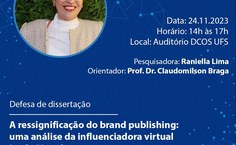 Servidora da Ascom defende dissertação sobre influenciadora virtual da Magalu