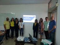Equipe do Instituto de Ciências Farmacêuticas recebe visita da Propep