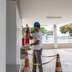 Extintores de Incêndio da Ufal passam por recarga e manutenção