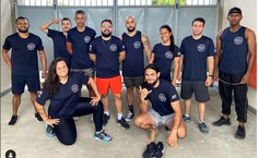 Turma do levantamento de peso