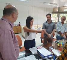 Servidora empossada reforça equipe de trabalho de Pró-reitoria de Gestão