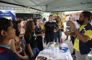 Campus Maceió recebe ação do Maio Amarelo de educação para o trânsito
