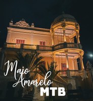 MTB é  iluminado de amarelo em prol da segurança no trânsito