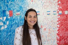 Laís Espíndola, docente do curso de Odontologia