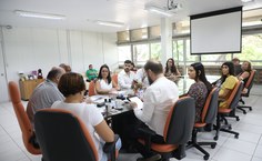Solenidade de posse no gabinete do reitor