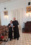 Com a professora Maria Aparecida Batista