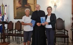 Com as paroquianas da Igreja de Santa Terezinha