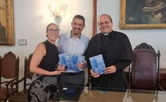 Com os amigos Manoella e Marllus Neves