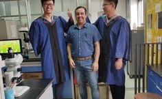 Professor Vinícius e equipe de pesquisadores (Arquivo Pessoal)